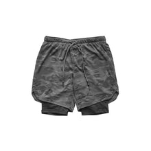 Men’s 2-in-1 Quick-Dry Running and Gym Shorts