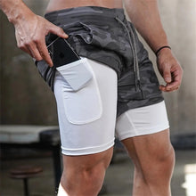 Men’s 2-in-1 Quick-Dry Running and Gym Shorts