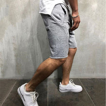 Summer Men's Grey Sports Shorts