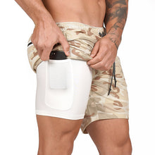 Men’s 2-in-1 Quick-Dry Running and Gym Shorts